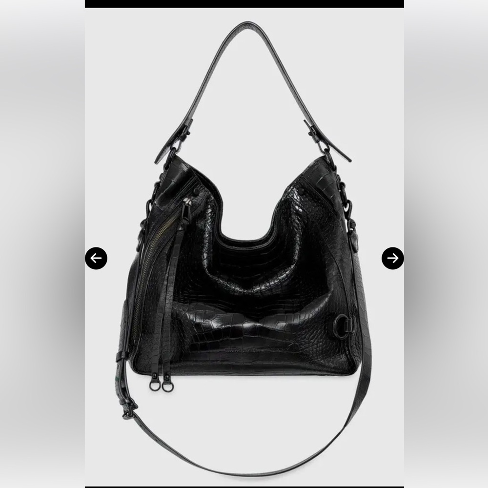 Rebecca Minkoff MAB Hobo Crocodile